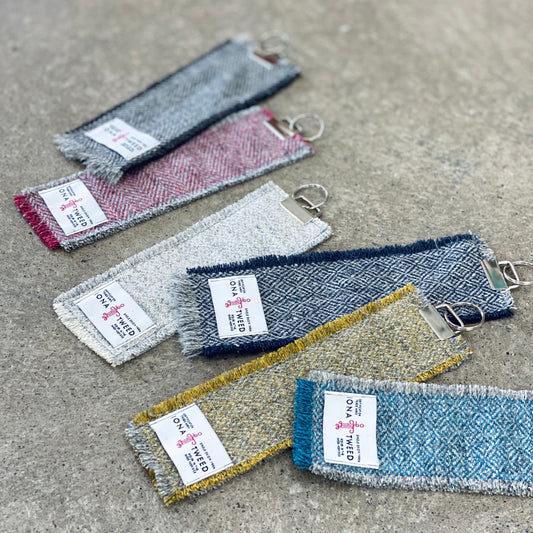 Iona Tweed Keyring