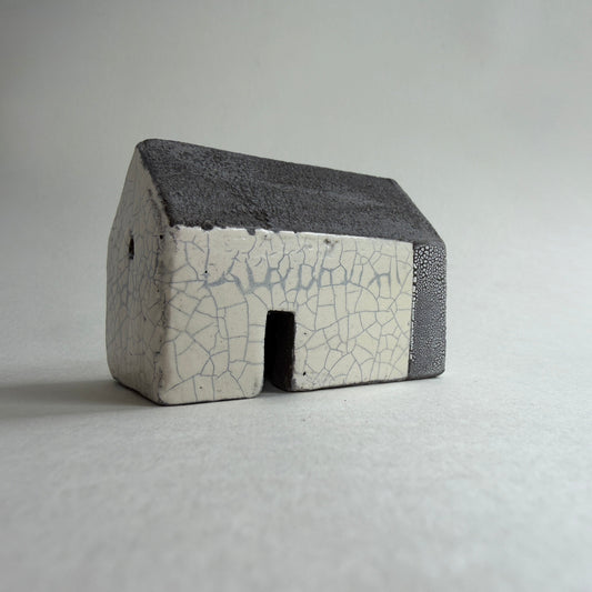 Larger Croft House - White & Grey