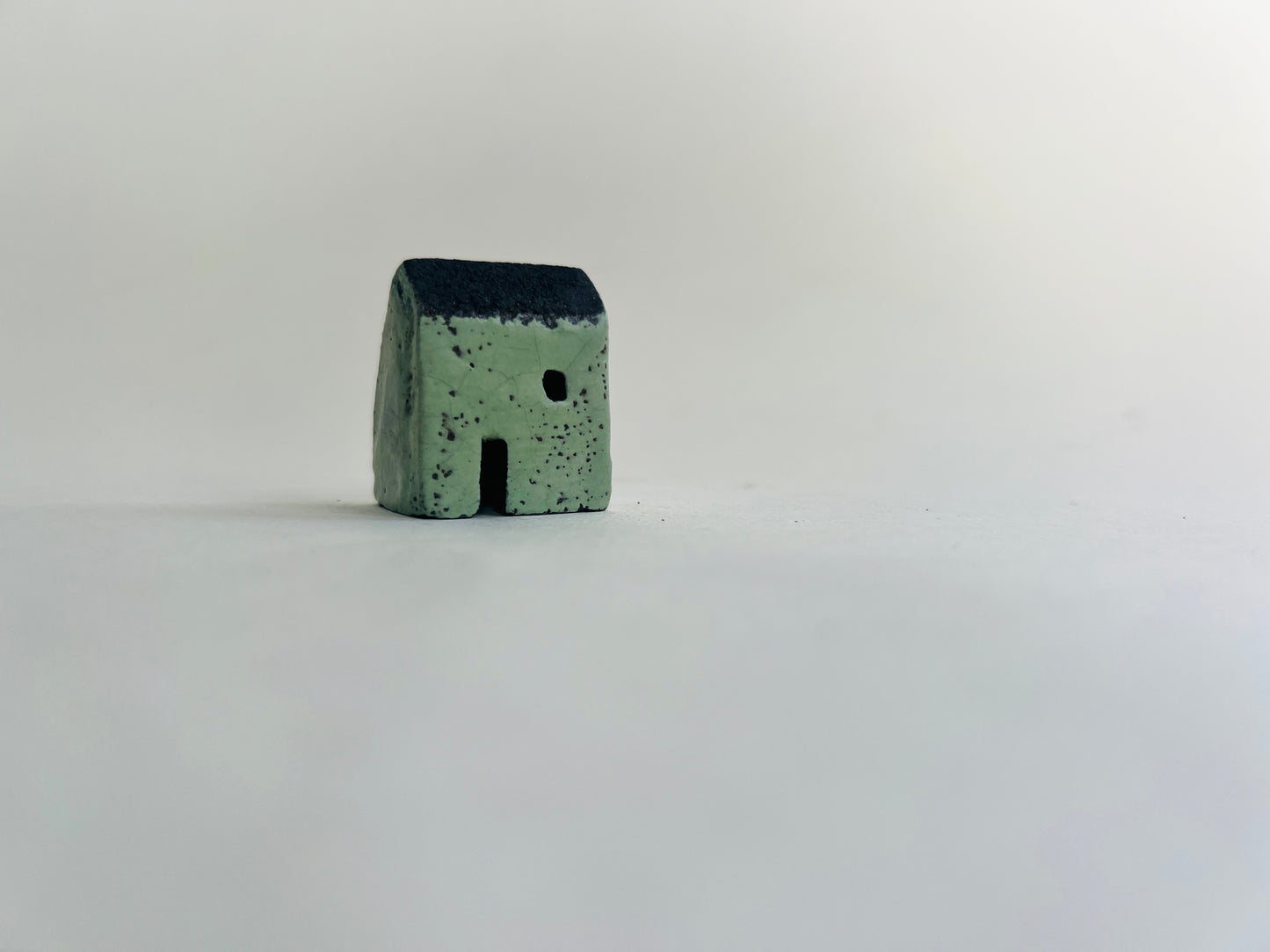 Small Croft House - Light Green