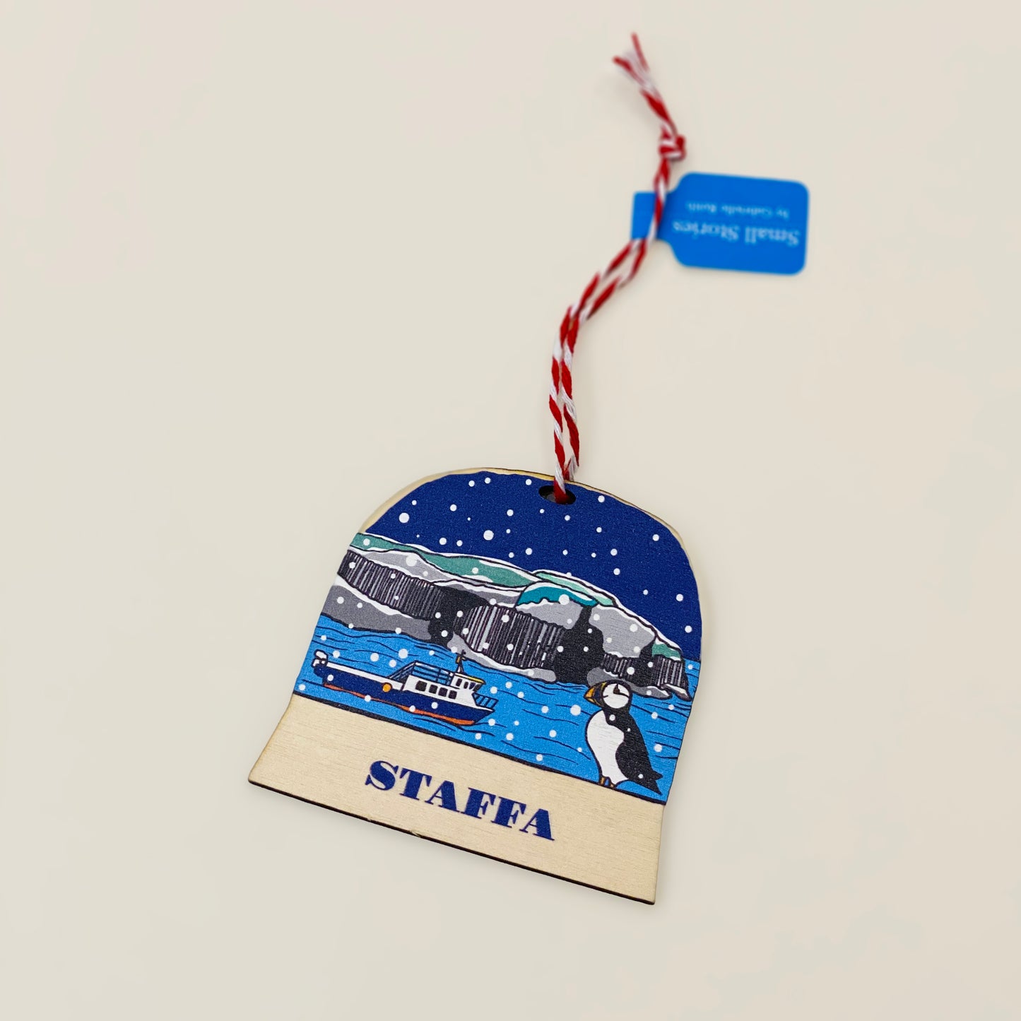 Staffa Snow Globe Decoration