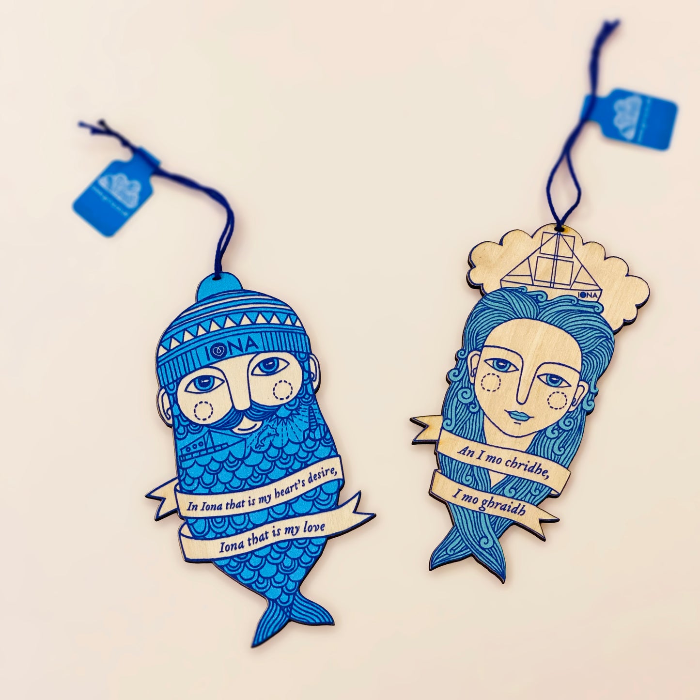 Iona Fishfolk Decorations