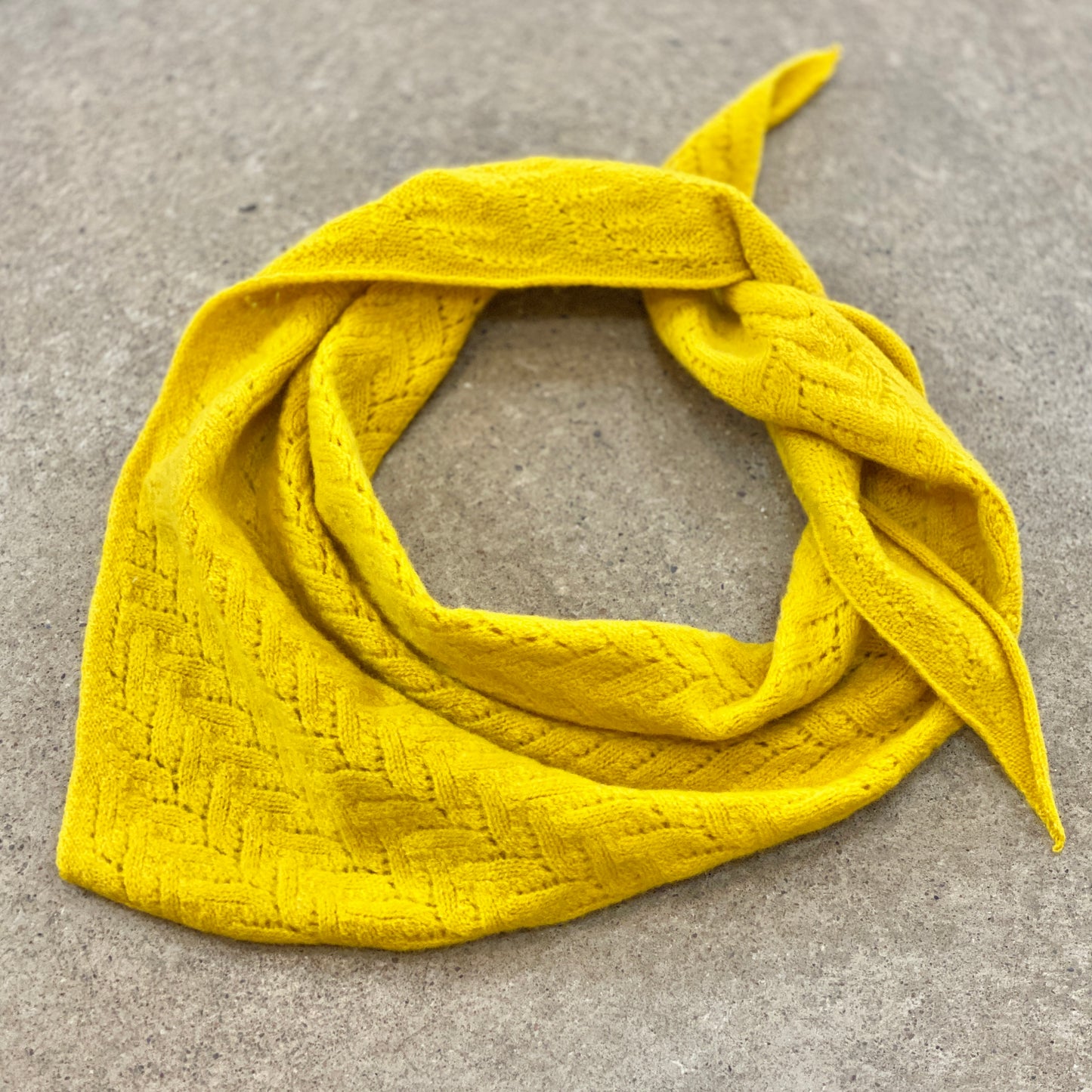 Filigree Neckerchief - Gorse