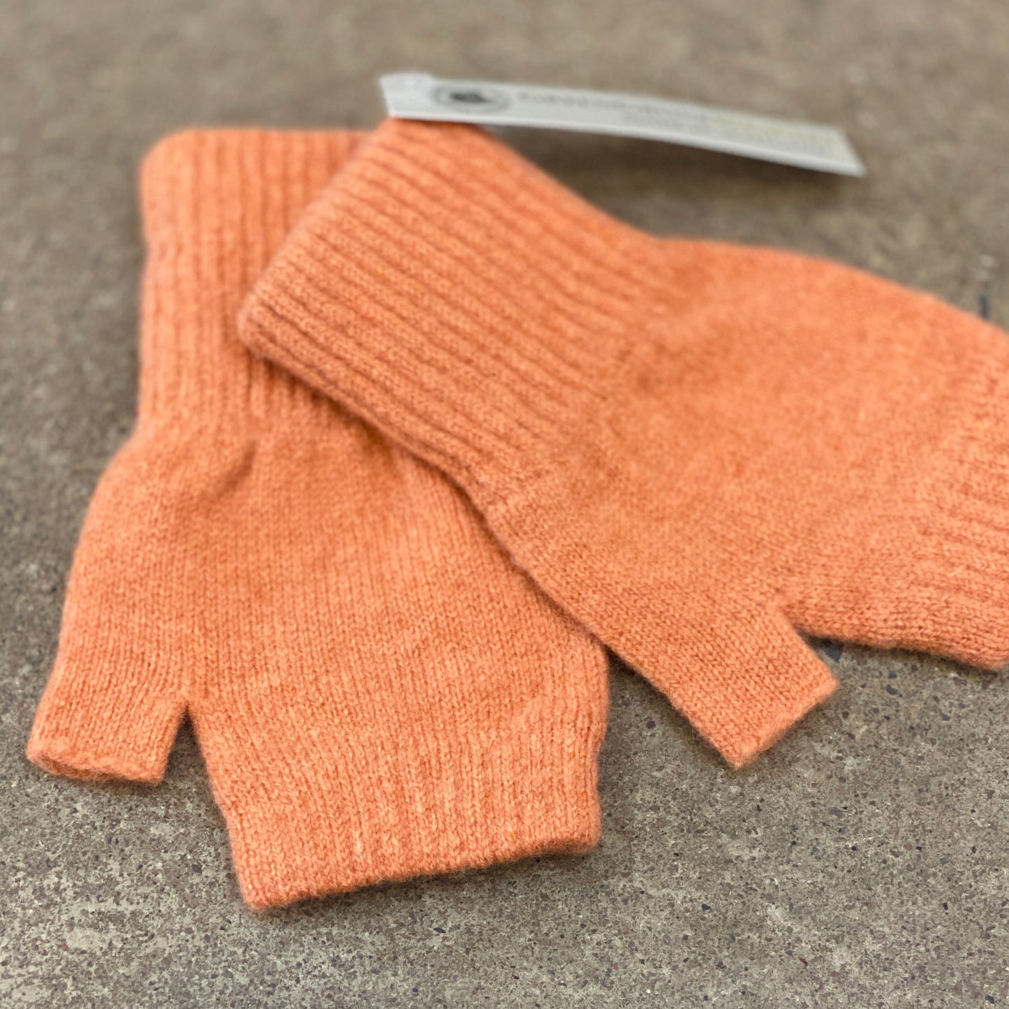 Lambswool Fingerless Mittens