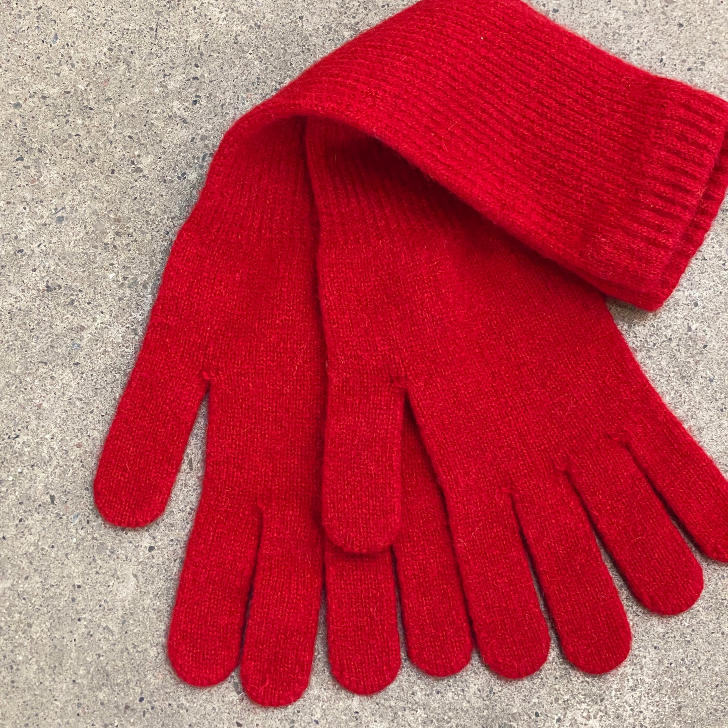 Lambswool Long Gloves