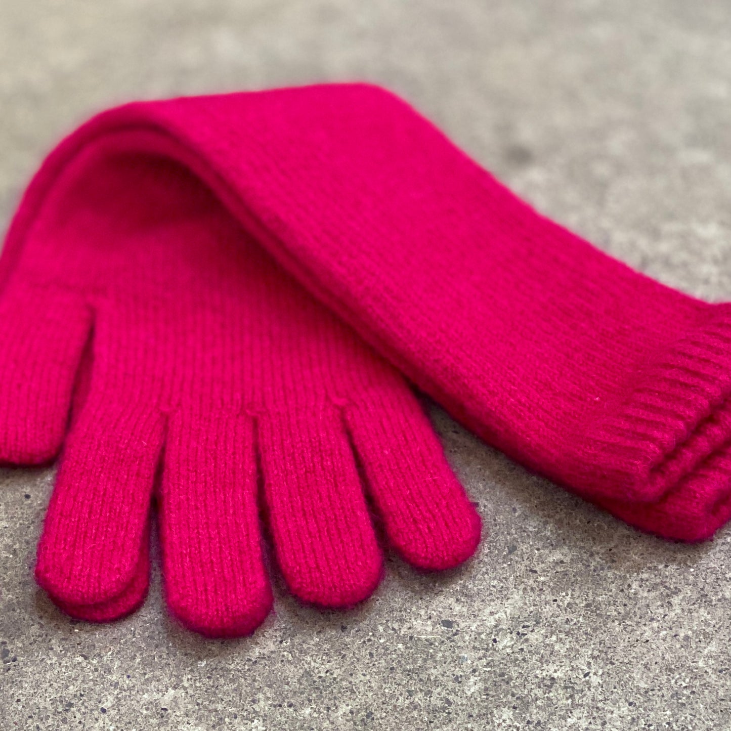 Lambswool Long Gloves