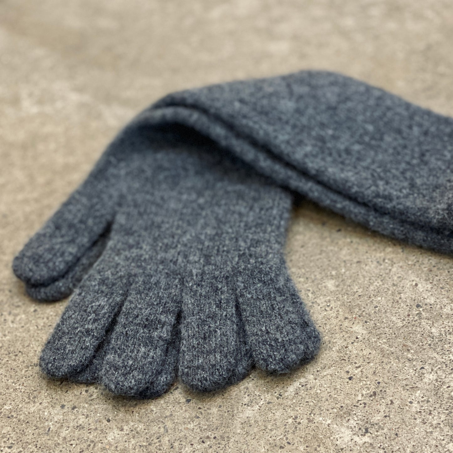Lambswool Long Gloves
