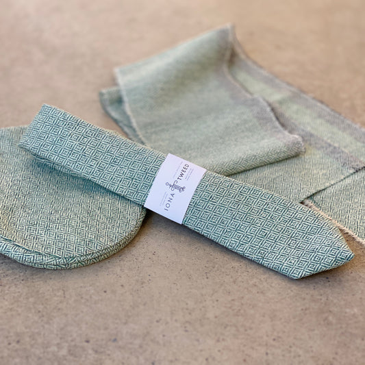 Iona Tweed Tie - Blawlowan Diamond Twill