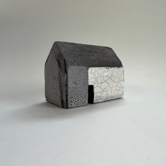 Larger Croft House - White & Grey