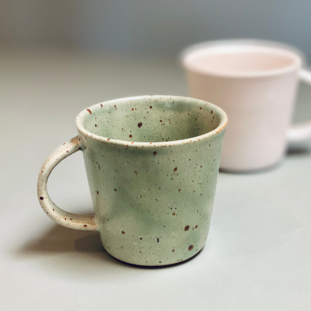 Iona Craft Shop Beaker Mug - Celadon