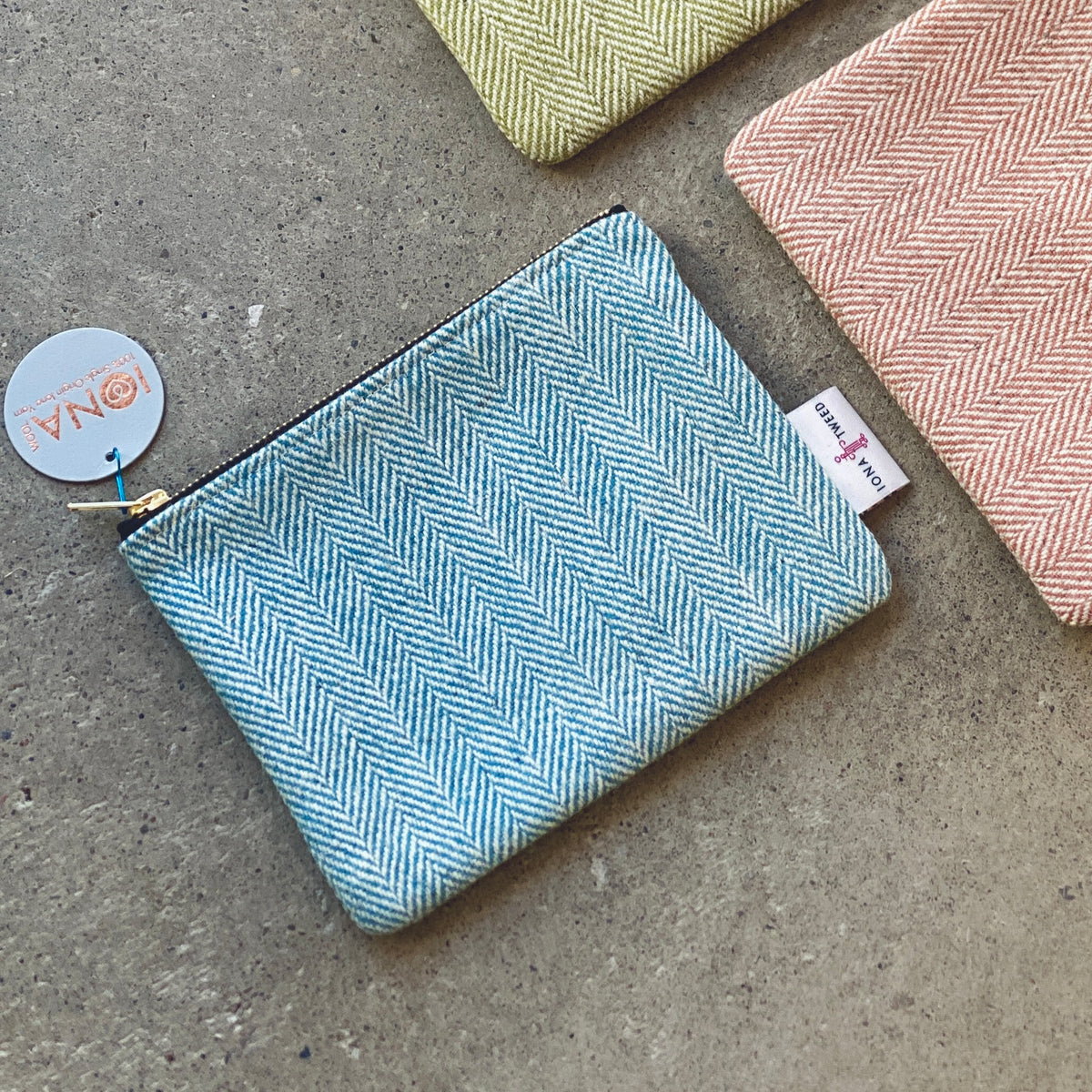 Iona Tweed Coin Purse - Large