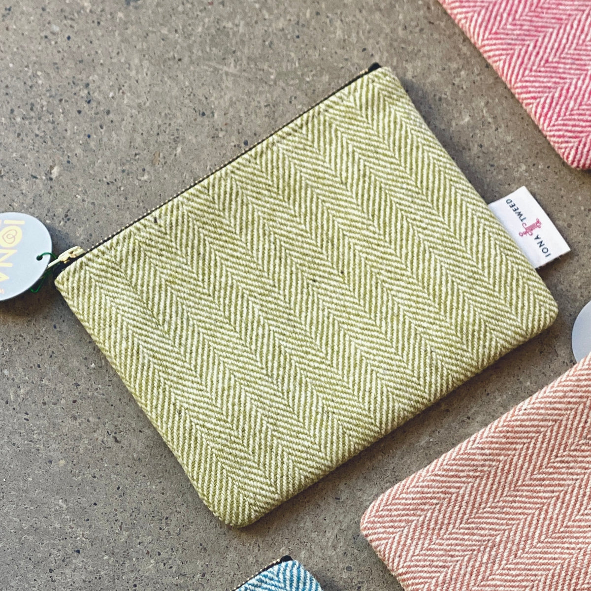 Iona Tweed Coin Purse - Large