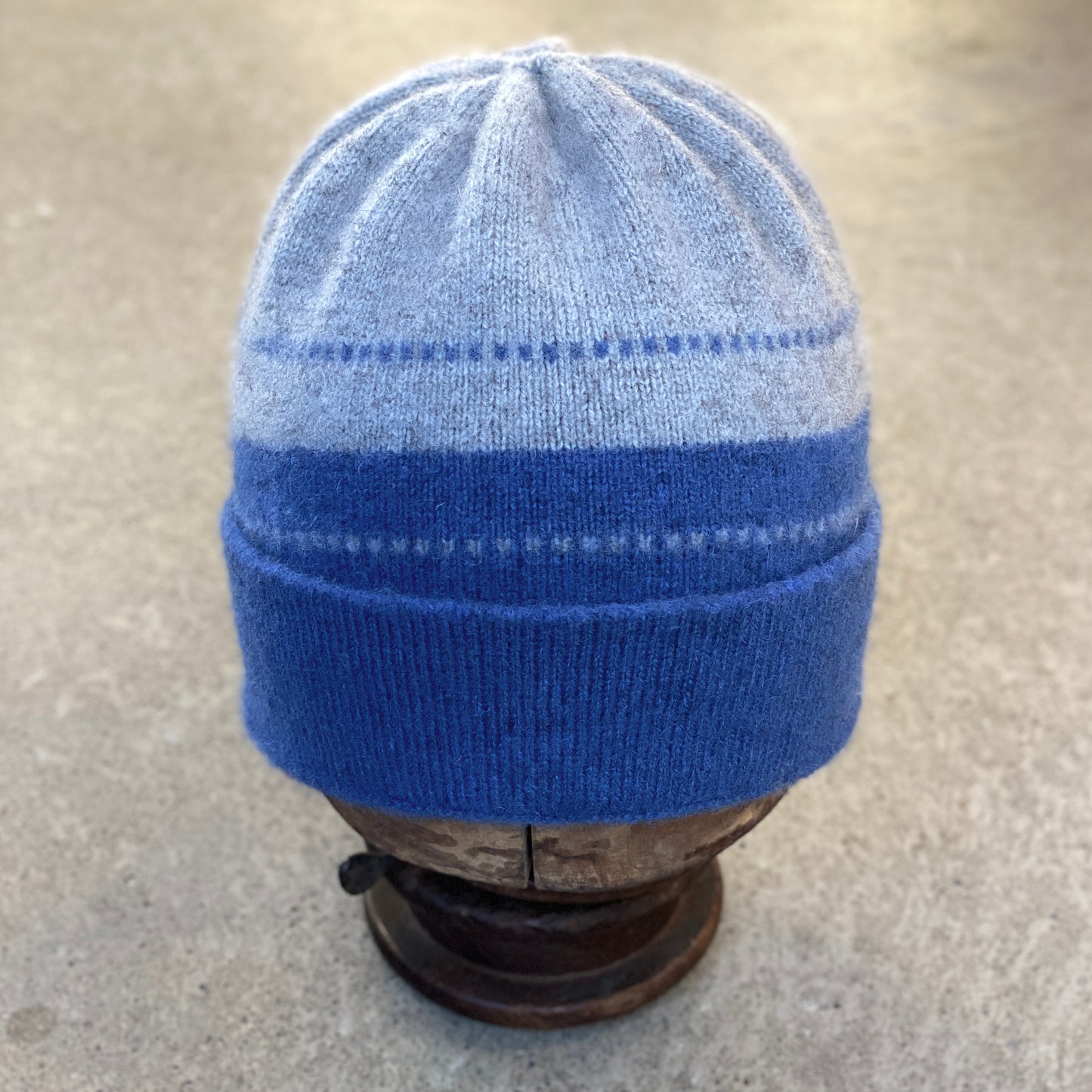 Double Dot Hat - Atlantic/Dark Silver