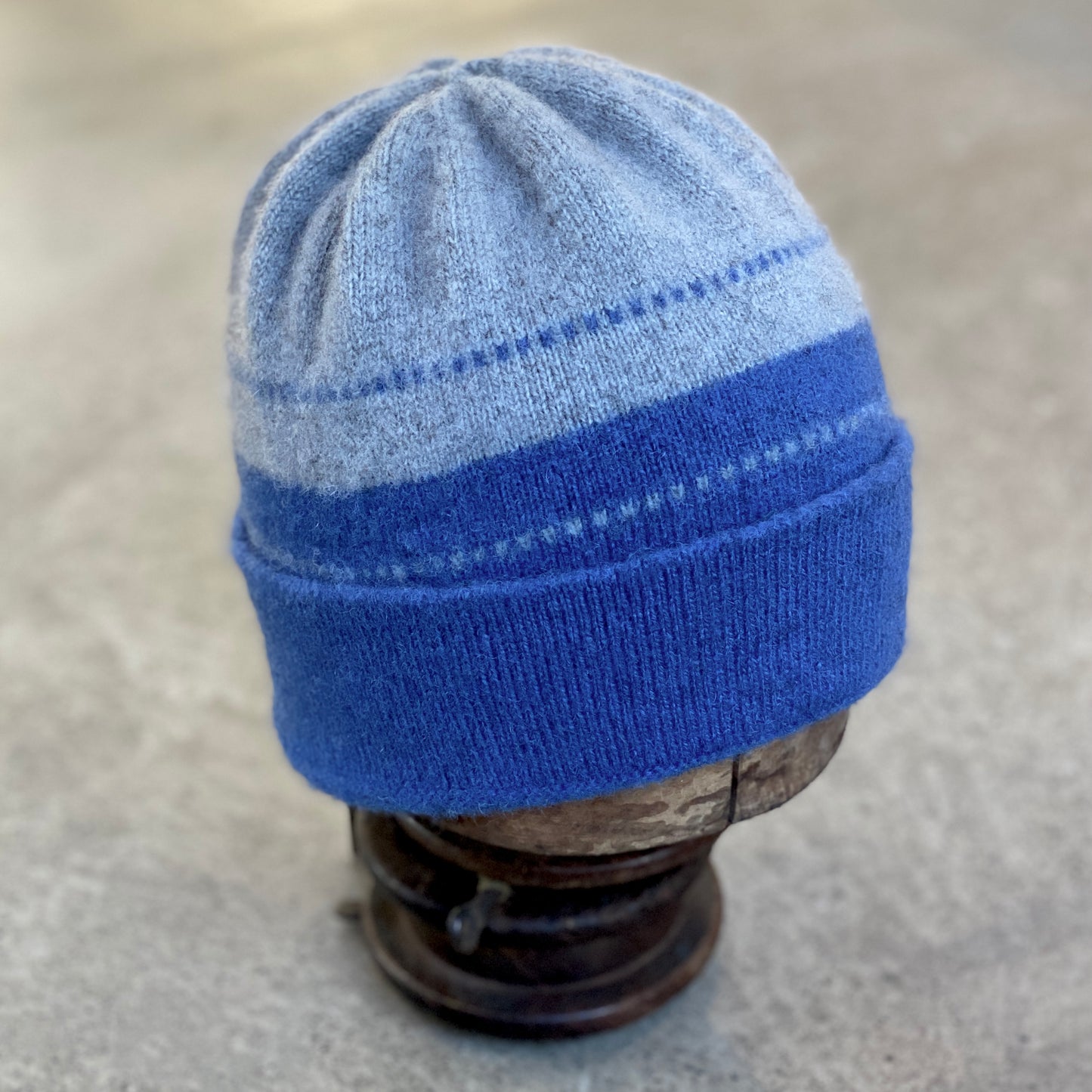 Double Dot Hat - Atlantic/Dark Silver