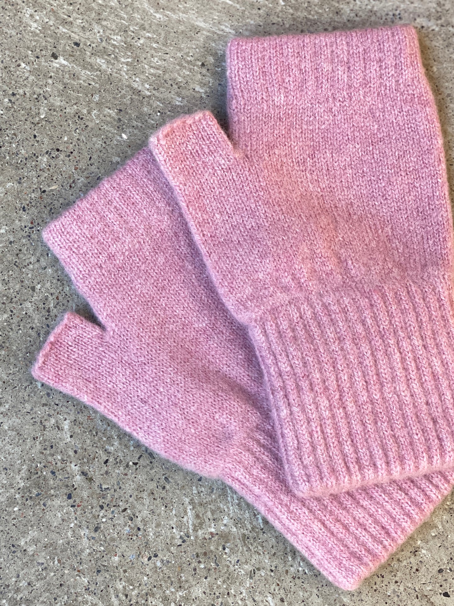 Lambswool Fingerless Mittens