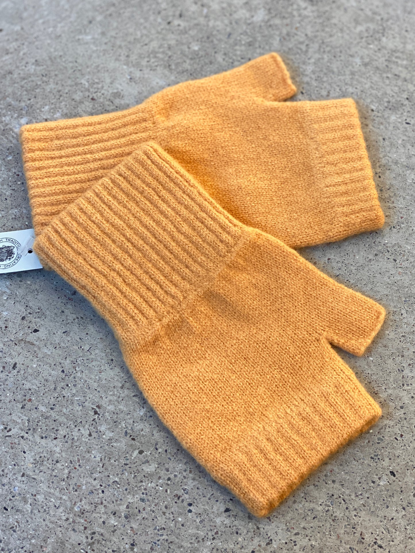 Lambswool Fingerless Mittens
