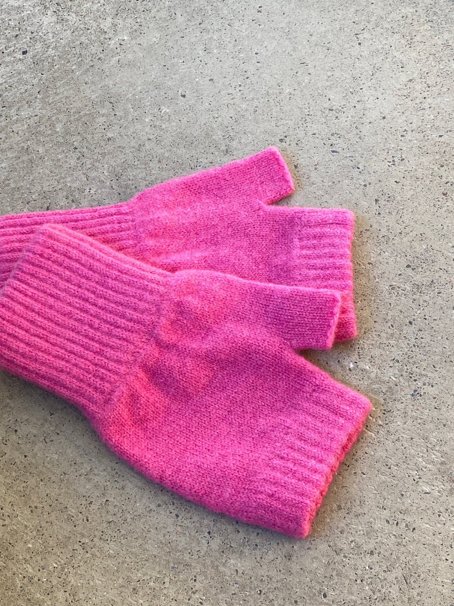 Lambswool Fingerless Mittens