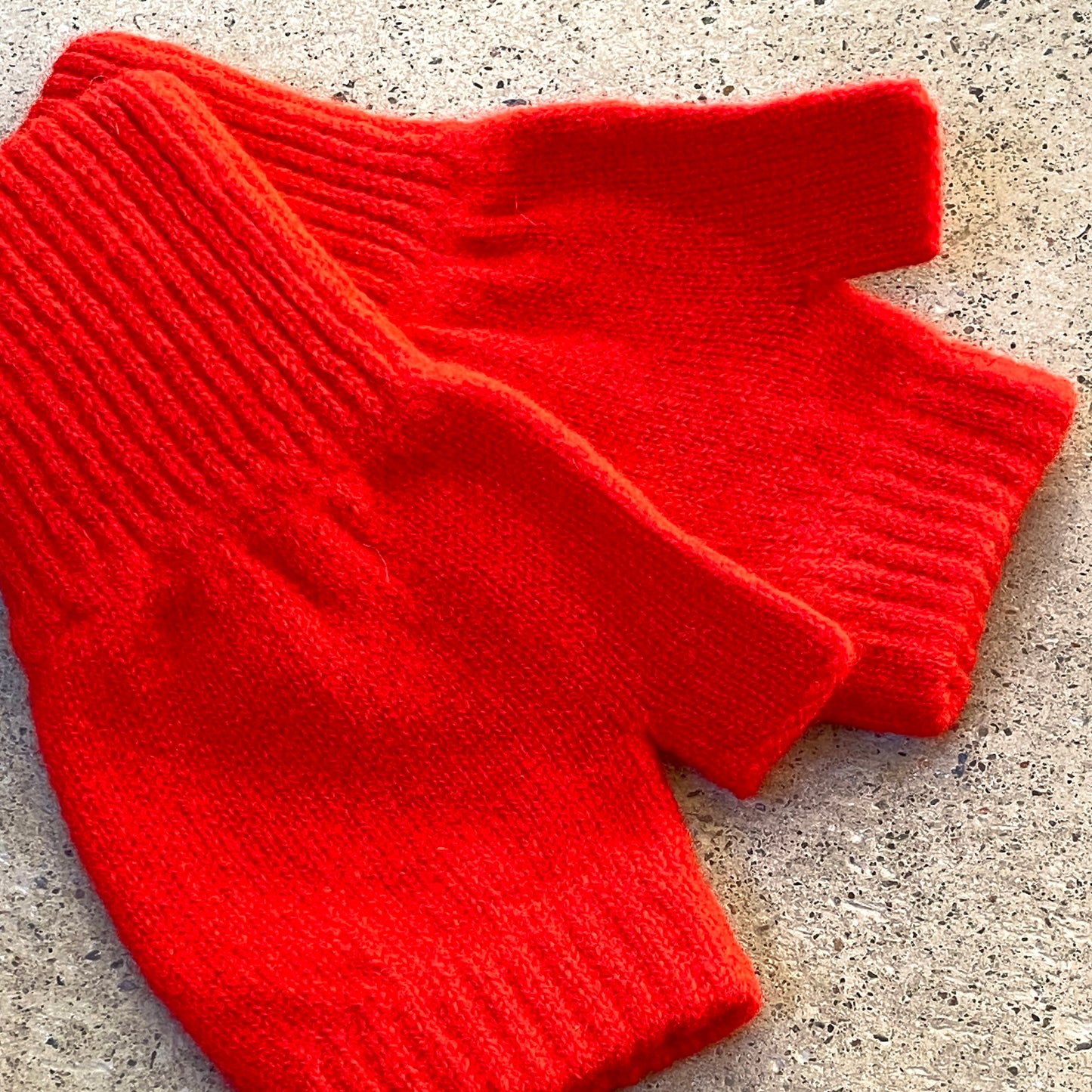 Lambswool Fingerless Mittens