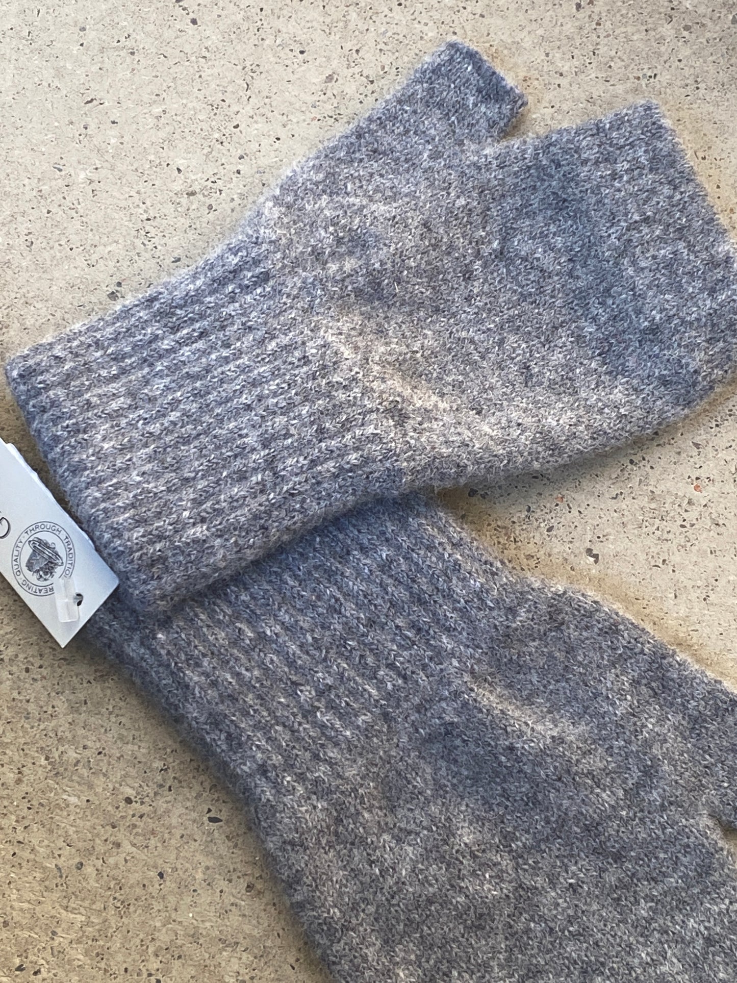 Lambswool Fingerless Mittens