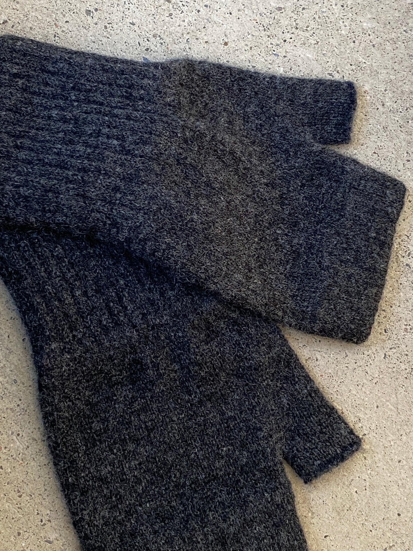 Lambswool Fingerless Mittens