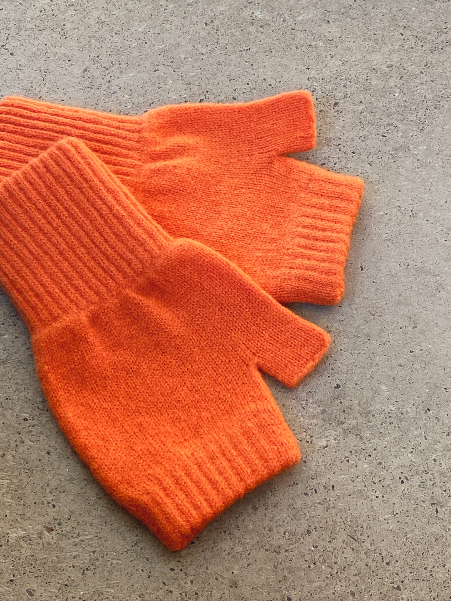 Lambswool Fingerless Mittens
