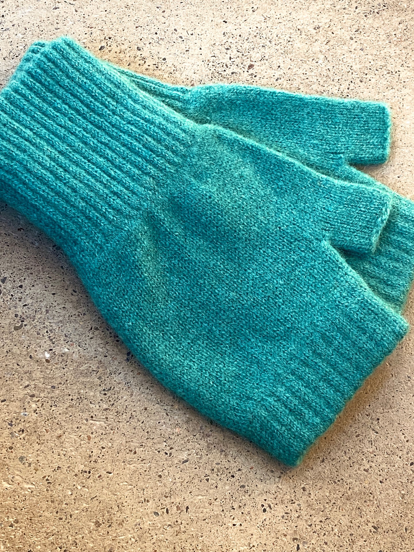 Lambswool Fingerless Mittens