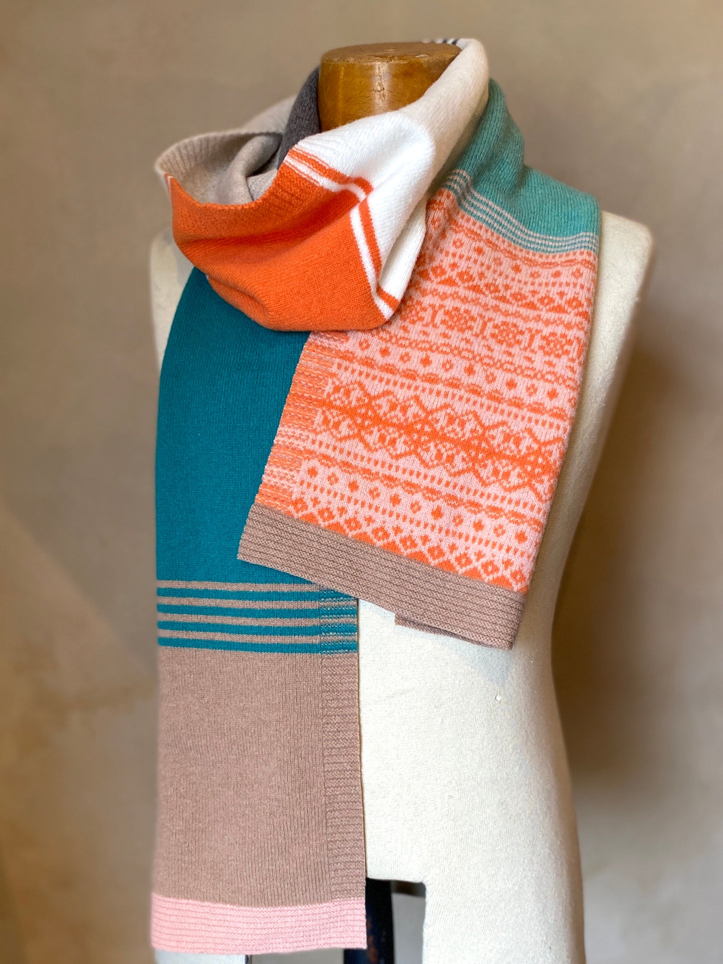 Alloa Stripe Scarf - Elder