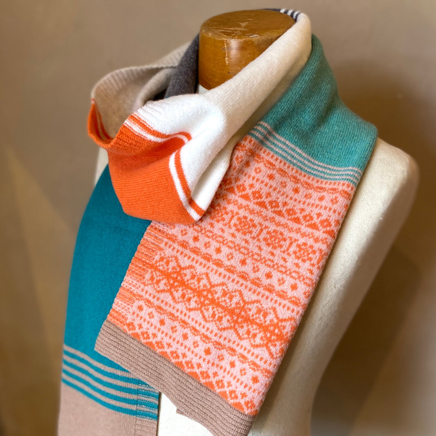 Alloa Stripe Scarf - Elder