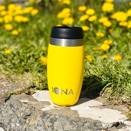 Iona Travel Mug - Yellow