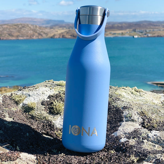 Iona Water Bottle - Blue