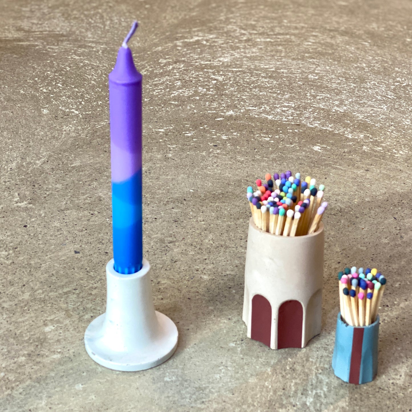 Helter Skelter Stick Candles