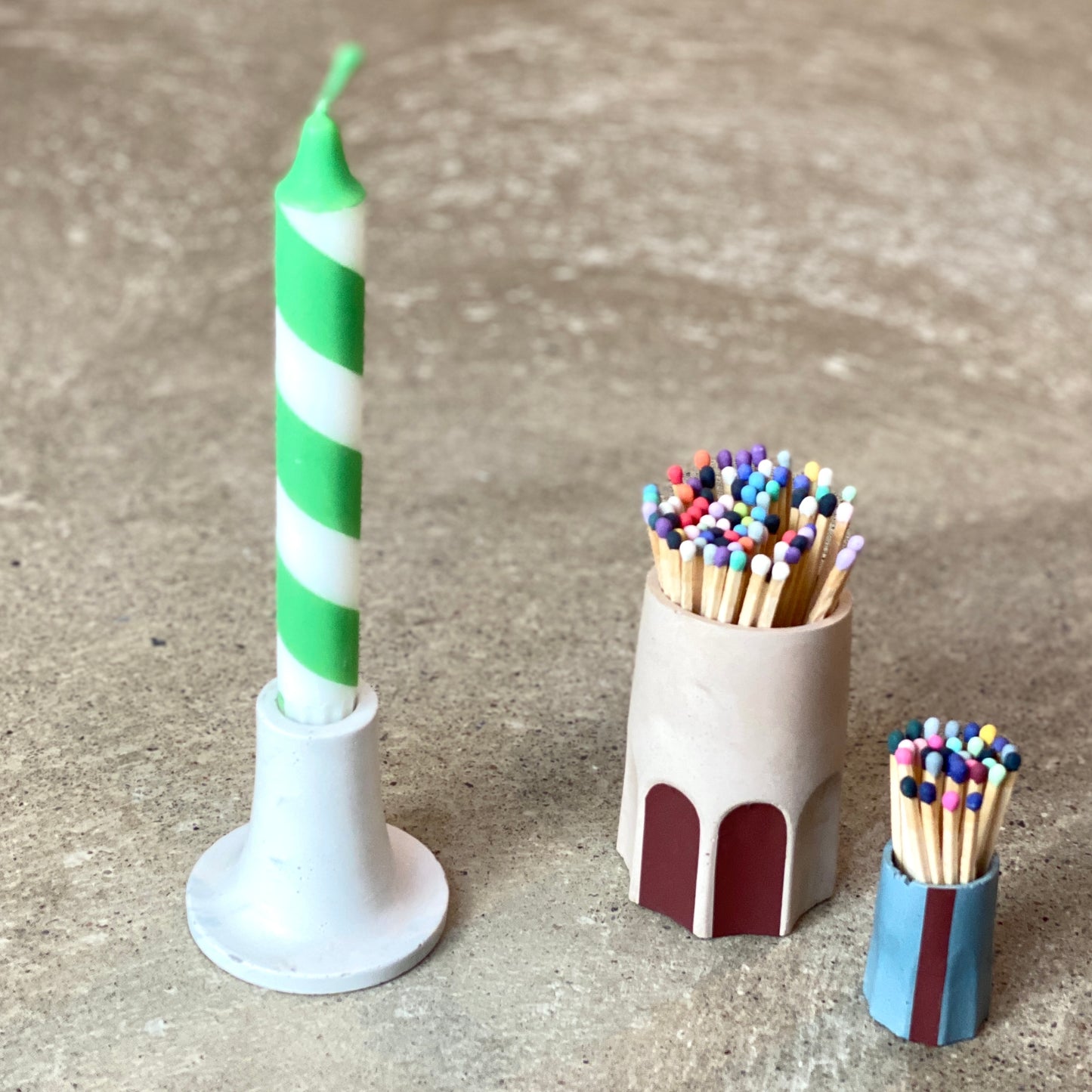 Helter Skelter Stick Candles