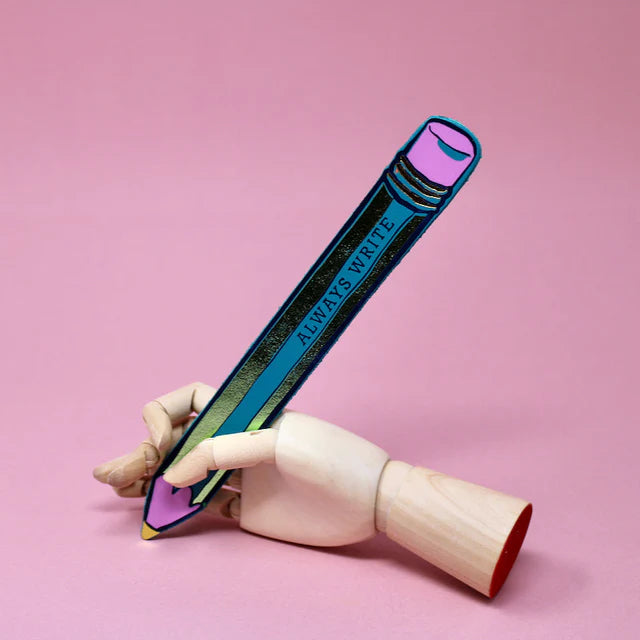 Pencil Bookmark - Turquoise