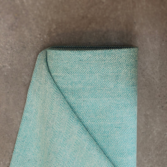 Herringbone - Green Teal/IW7 Silver