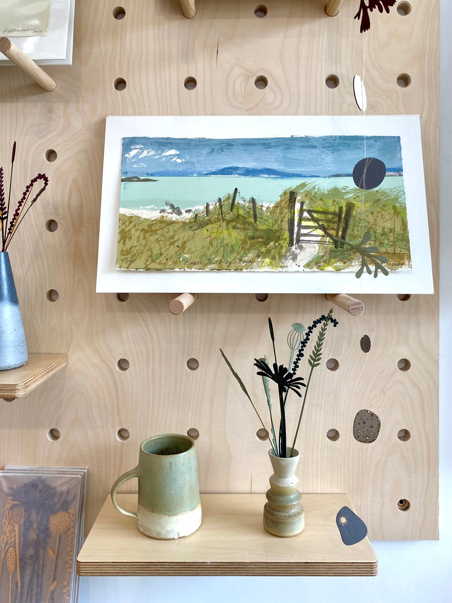 'Beach This Way' Original Screen Print
