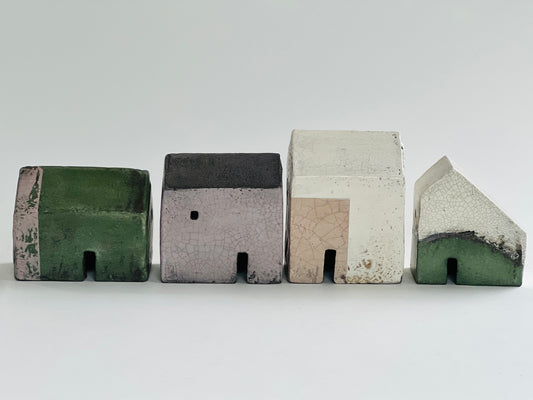 Set of 4 Croft Houses II