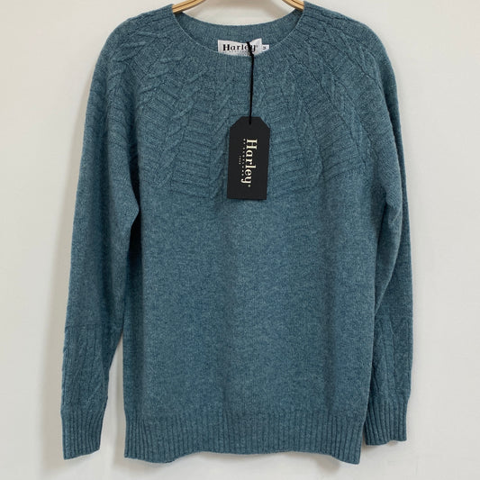 Twist Cable Sweater - Oribe Green
