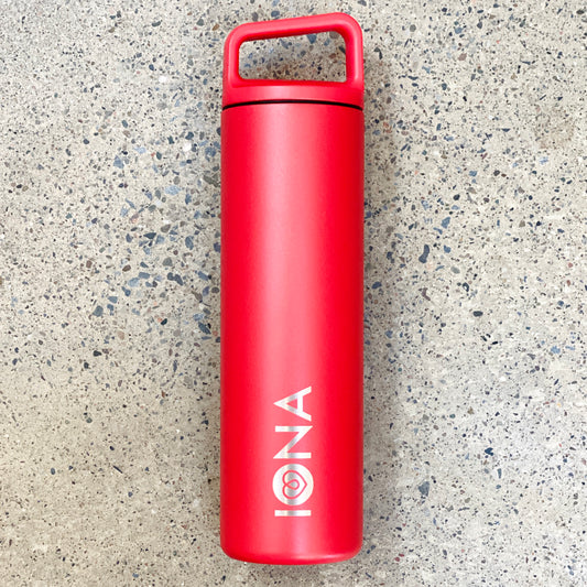 Iona Water Bottle - Red