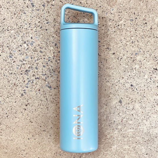 Iona Water Bottle - Home Blue