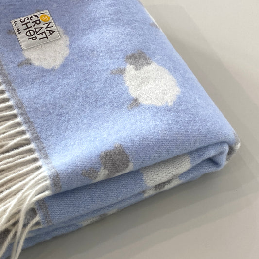 Sheep Baby Blanket