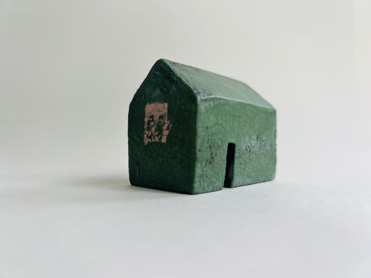 Larger Croft House - Dark Green