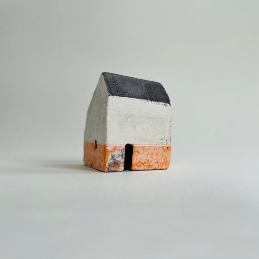 Large Croft House - White & Coral I