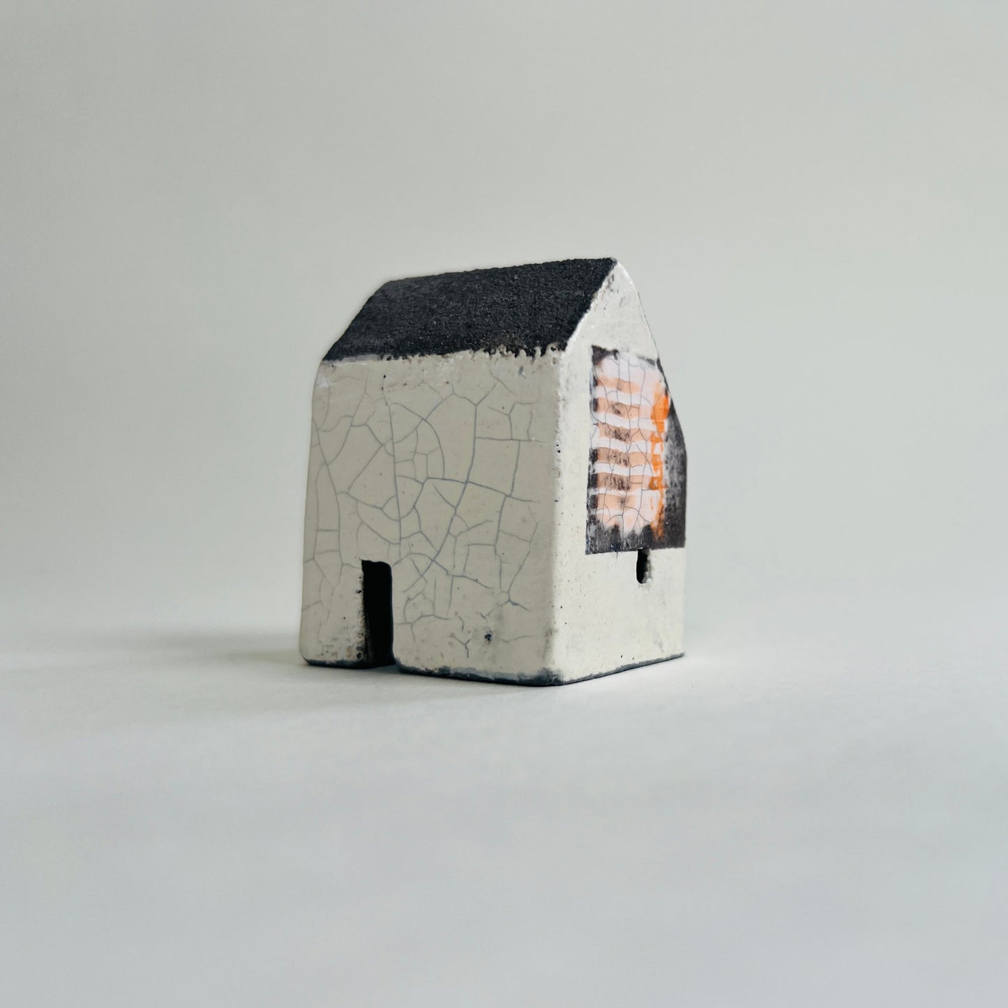 Large Croft House - White & Coral II