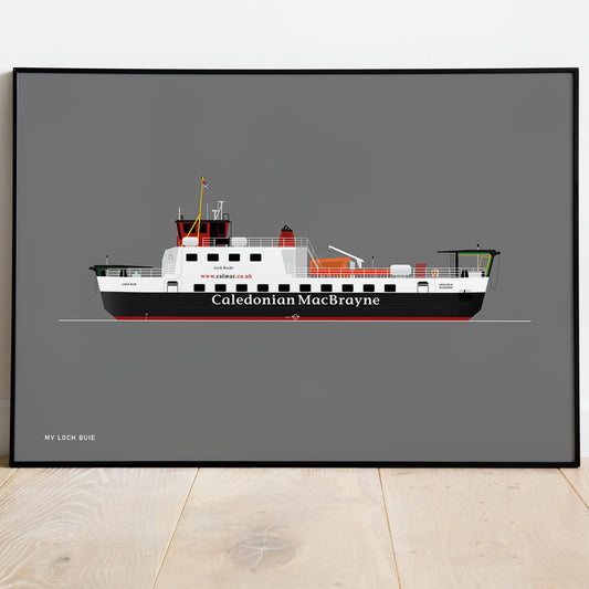 Iona Ferry - A3 Print