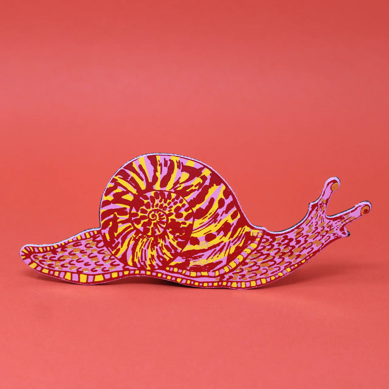 Snail Magnet - Hot Pink