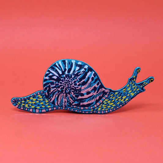 Snail Magnet - Turquoise