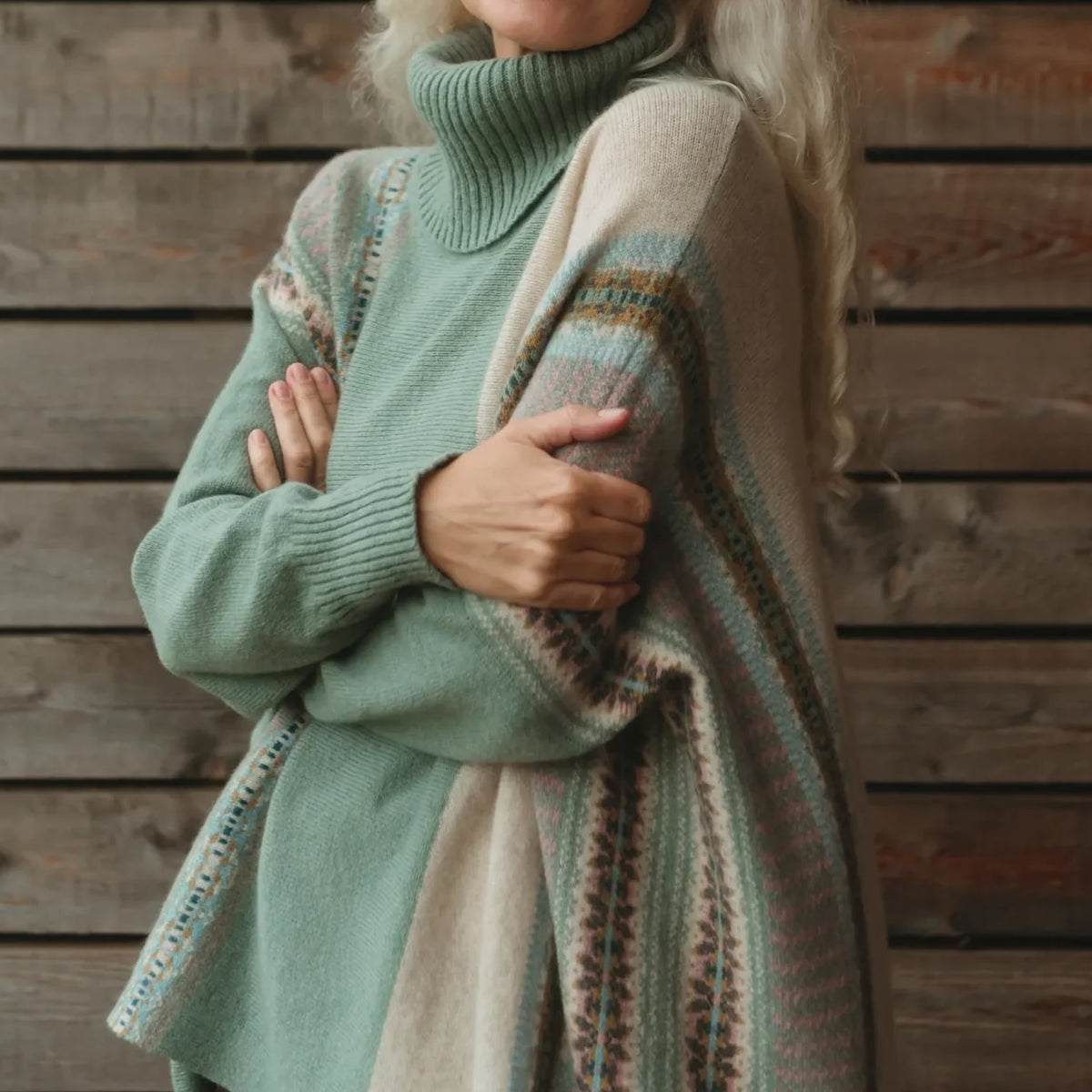 Montrose Cowl Sweater - Sage