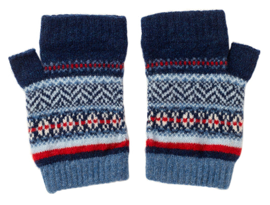 Stobo Open Mitt - Navy Reflection