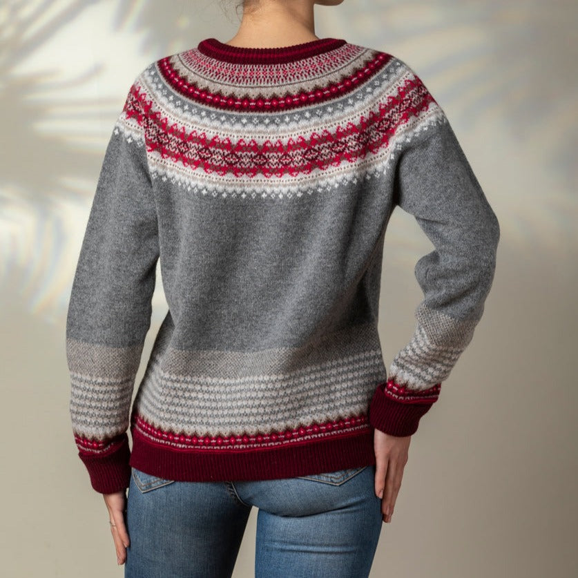 Alpine Sweater - Greyberry