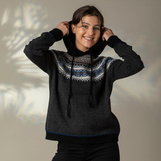 Alpine Hooded Sweater - Pegasus