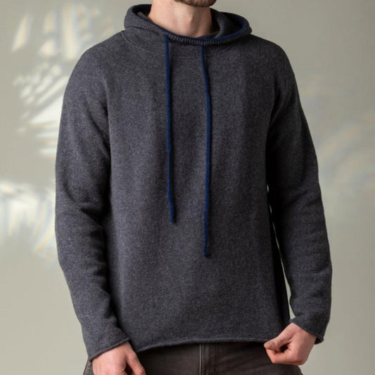 Corry Hoody Sweater - Metallic